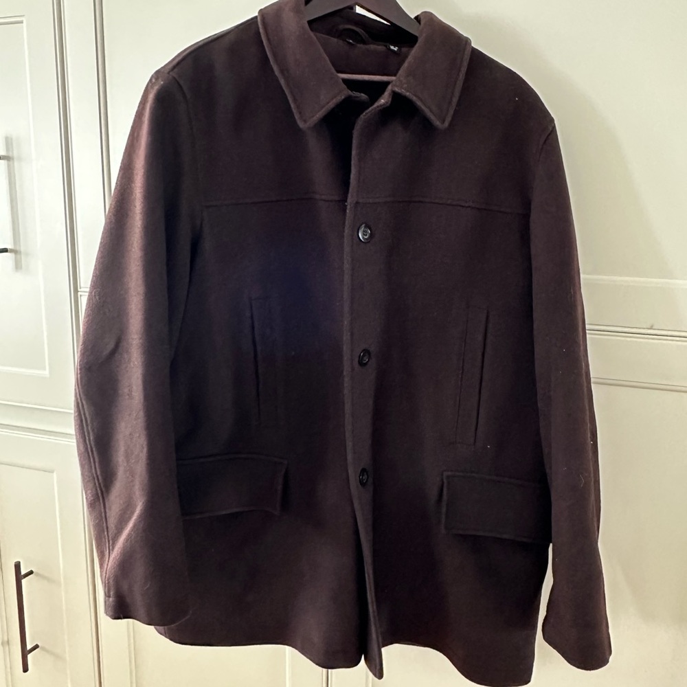 Men’s Claiborne Outerware 100% wool coat